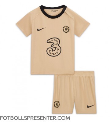 Chelsea Tredje tröja Barn 2022-23 Kortärmad (+ korta byxor)